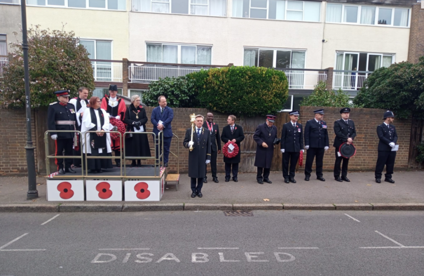 Remembrance Sunday service