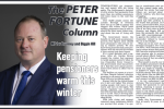 Peter Fortune MP's latest column